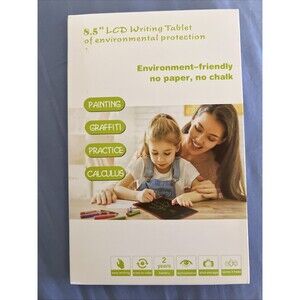 NEW IN BOX 6.5" LCD kid Writing drawing Tablet rechargeable portable compact
